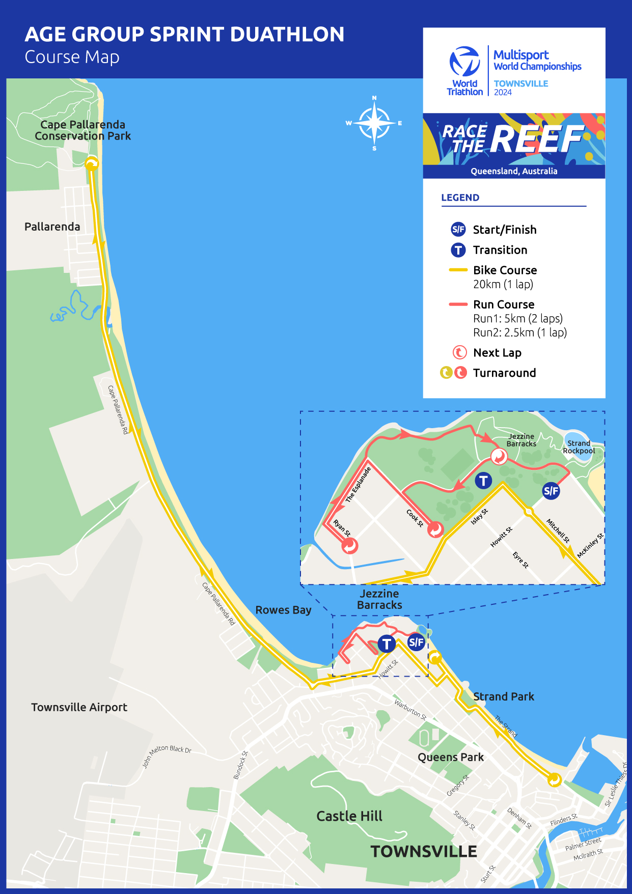 World Triathlon Multisport Championships to be held in Townsville in